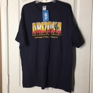 Men’s Anvil Manatee Bay Arizona Statehood Tee (XL)